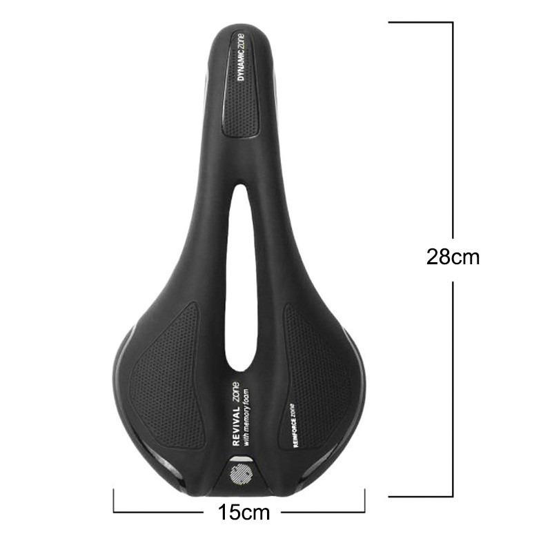 Bicycle Saddle Mountain Bike Road Bike Seat Cushion Hollow and Breathable Comfortable Racing Bike Seat