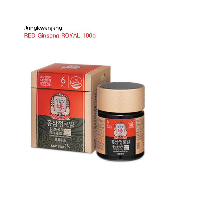 JUNG KWAN JANG ROYAL Korean Red Ginseng Concentrated Extract 100g,  Immune,Energy Stamina, Antioxidants Healthy Memory, Blood Circulation