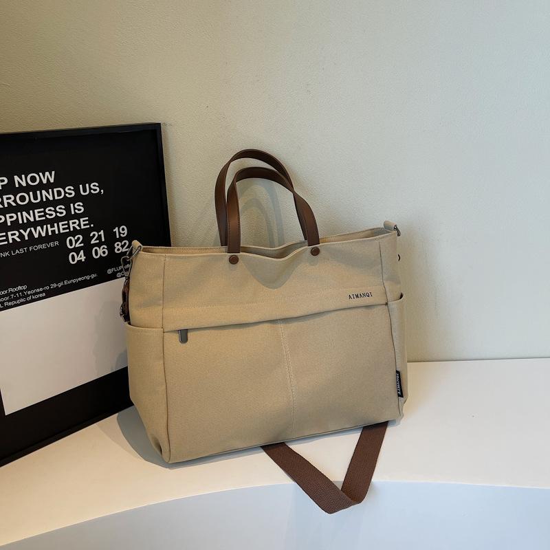 Trend Einfach 2025 Große Kapazität Tote Bag Umhängetasche Damen Tasche Lässig Nischen Design Ausländischer Stil Persönlichkeit Schultertasche