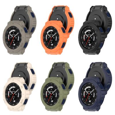 TPU Protective Case Frame Screen Protector Soft Edge Shell for Amazfit Active Edge