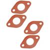 Flexible Rubber Circulator Pump Flange Gaskets Compatible with For TACO 007 Series Pumps 4 Inch by 2 5 8 Inch 4 Pieces