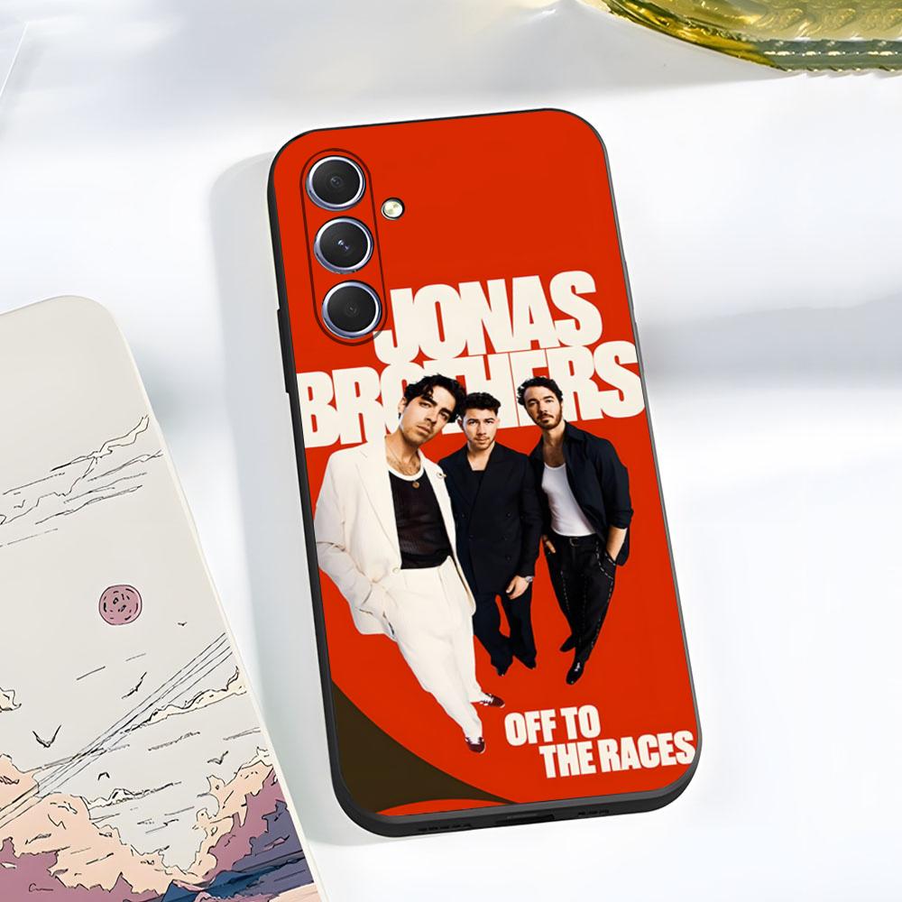 Singer J-Jonas Brothers Band Phone Case For Samsung A56 A36 A26 A16 A15 A25 A35 A55 A14 A34 A24 A54 Black Soft Shell