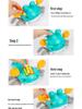 Cross-Border Children's Electric Crawling Crab Toy with Obstacle Avoidance