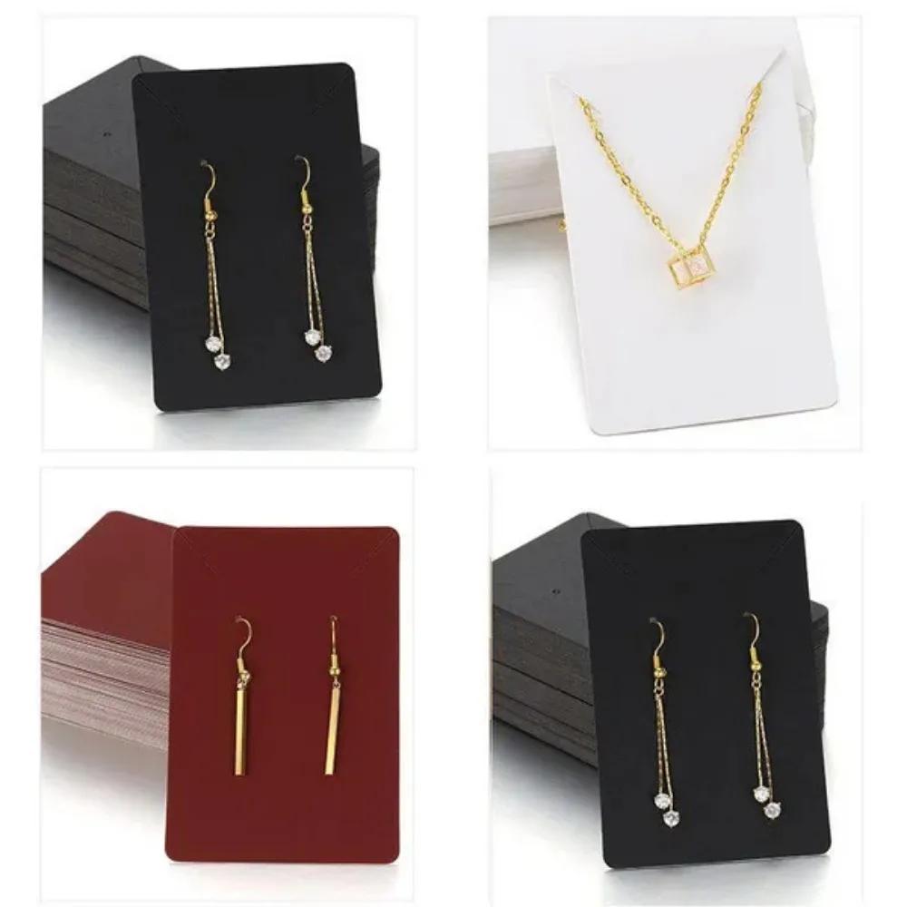 50pcs/set Earrings Necklaces Display Cards Jewelry Packaging Cardboard