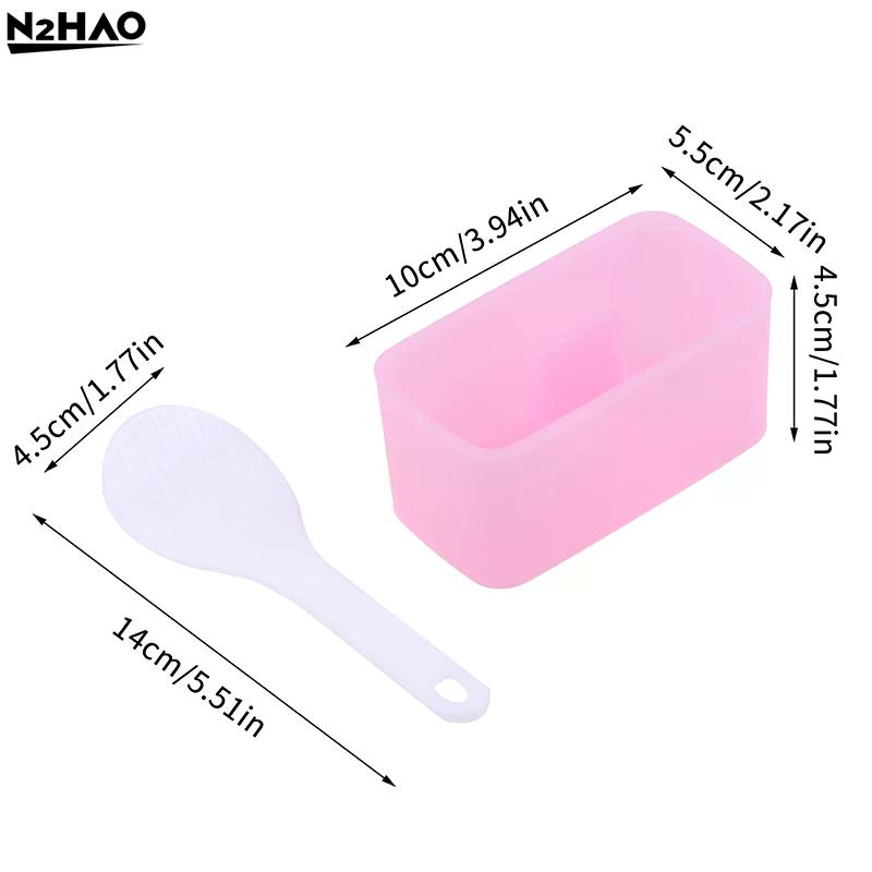 Onigiri Mold And Rice Paddle Food Utensils For Kitchen Kit Sushi Press Mold DIY Bento Accessories Rice Balls Sushi Snacks