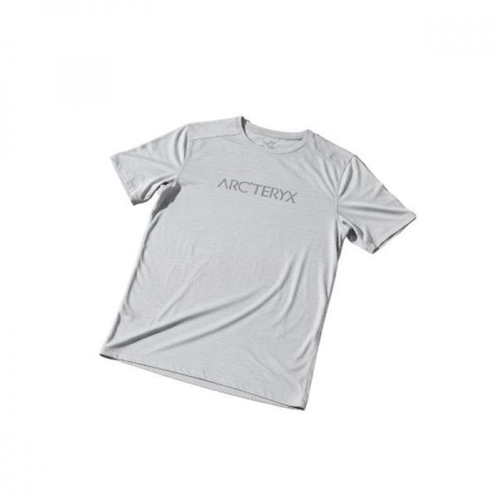 Arcteryx Men Ionia Merino Wool Awkward Logo Ss Shirt Atqsm07733sog SOLITUDE HEATHER / VOID/L (around 105)