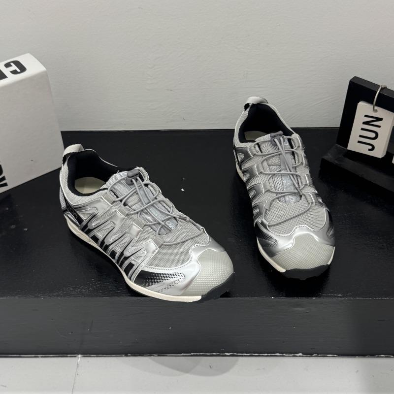 Leather Leisure Sports Thick Bottom Mountaineering Big Head Outdoor Soft Bottom Lightweight Breathable Daddy Shoes Women