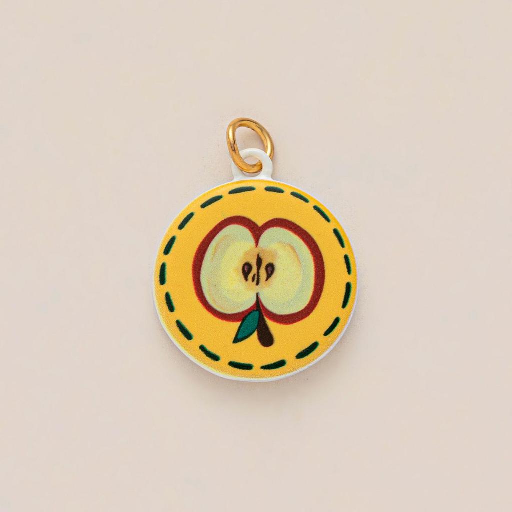 Heart-shaped Square Plate Animal Pendant DIY Jewelry Accessories, Copper-Plated, Fashionable and Colorfast