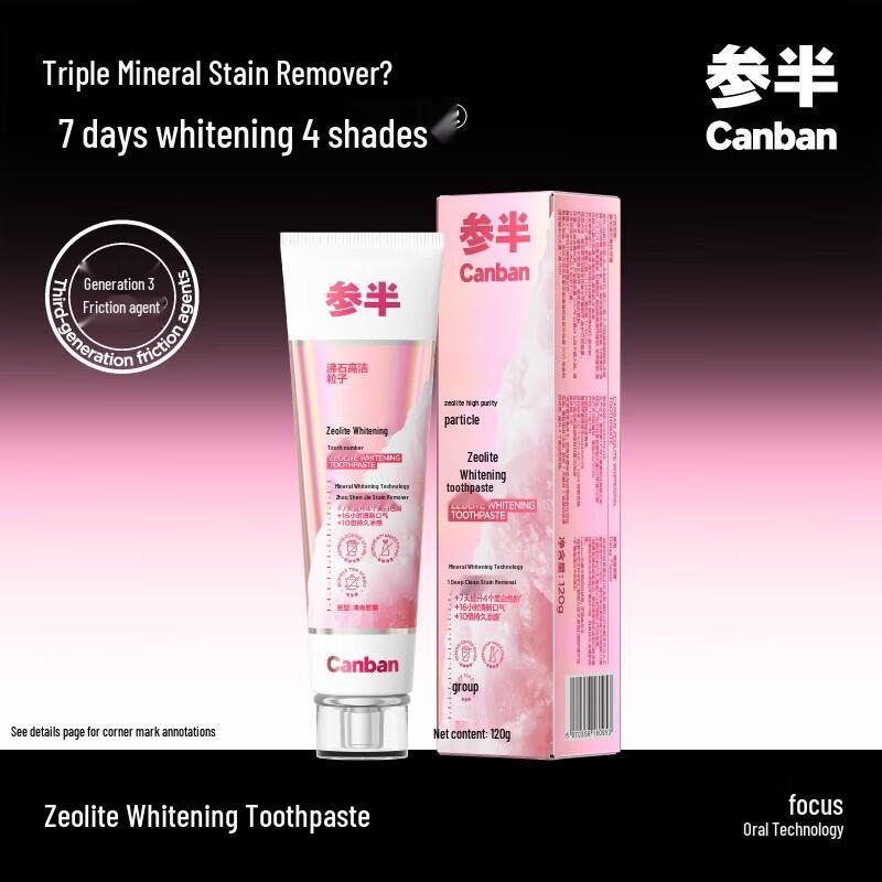 Canban Zeolite Whitening Toothpaste