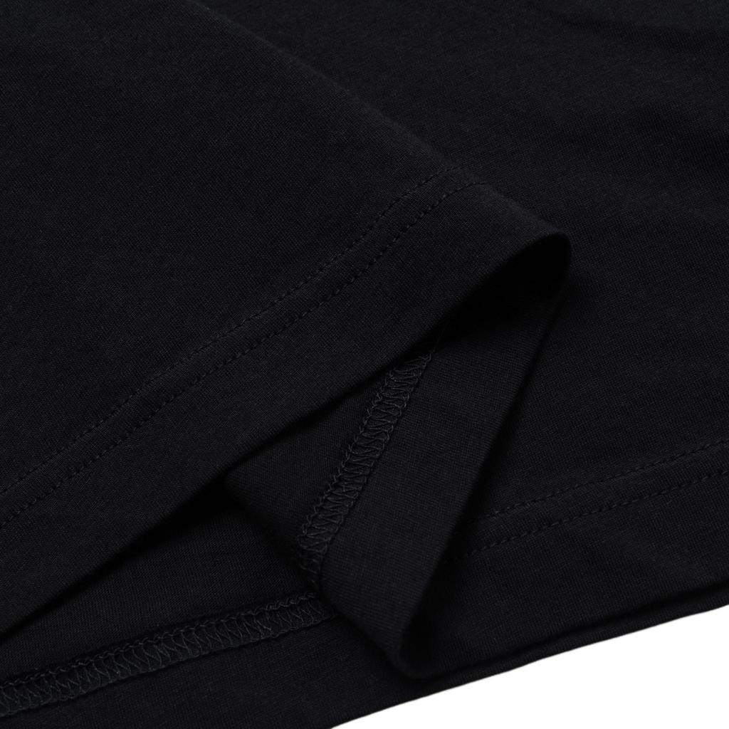 Emporio Armani Ss22 Solid Color Printed Letter Logo Short Sleeve T-Shirt Men Tops Black 3ZPT46-PJM9Z-1200