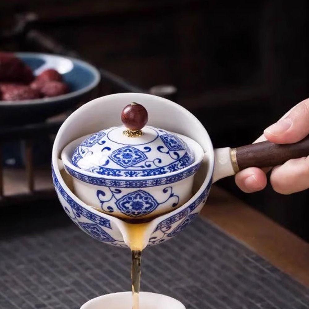 Liner Autogiration Tea Maker Infuser Home Office Teaware Semi-Automatic New Design Teapot