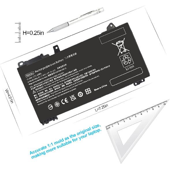 RE03XL L32407-541 Battery, Replacement Hp ProBook Laptop Battery for HP ProBook 430 440 445 450 G6 G7 455R G6 Serie L32407-AC1 HSTNN-OB1C HSTNN-UB7R