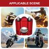 Handlebar Riser Aluminum Alloy Replacement Clamp Handlebar Clamp Risers For ATV Dirt Bike Modification Riding