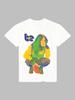 Billie Eilish Color Curved Portrait Print 2026 Casual Fashion Summer Mens Womens Pure Cotton Wide Size Oversized Tshirt
