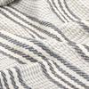 Blanket - vidaXL - 220x250 Cm - Recycled Cotton - Grey and White - Machine Washable Up To 40 °C