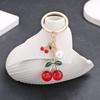 Exquisite Cherry Keychain Pendant  Fruit Keychain For Men Women Car Key Ring Backpack Decoration Accessories Gifts
