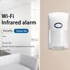 Compact Infrared Motion Sensor for Tuya Ecosystem 3V AAA Battery Powered 90g Lightweight Design 110 Degree View