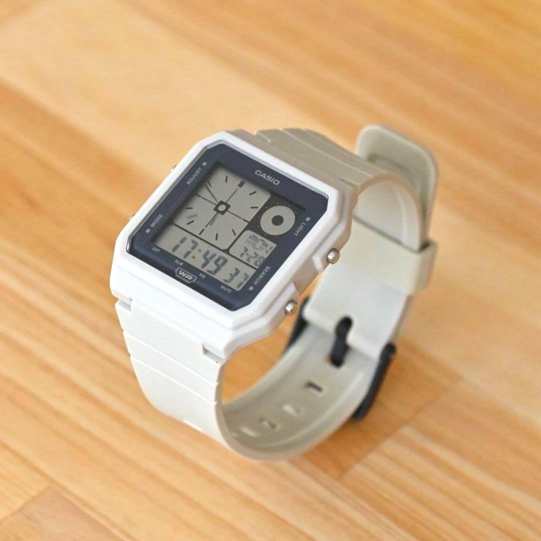 Used CASIO LF-20W Beige Digital Watch