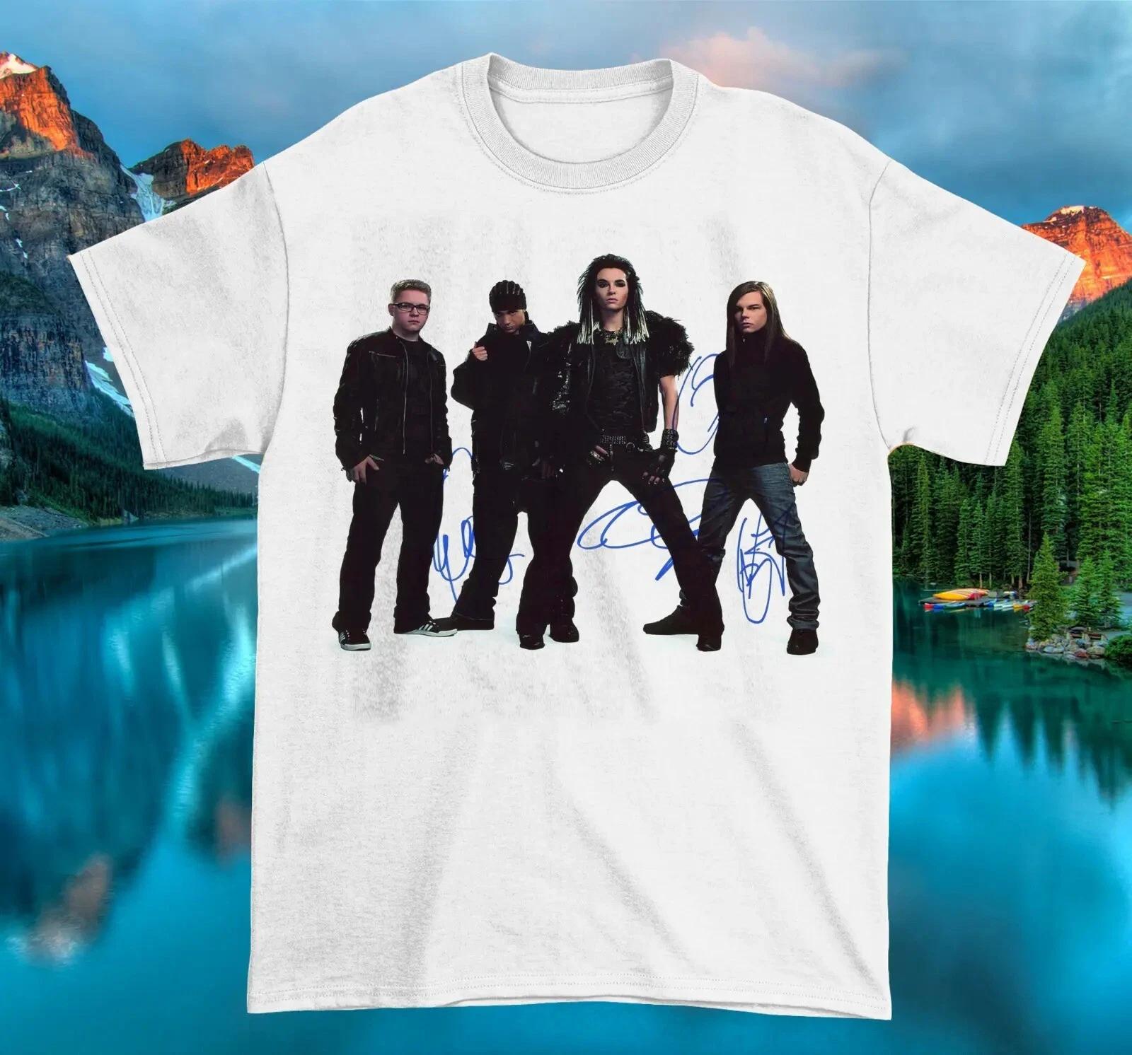 Tokio Hotel SIGNED Tour T Shirt M