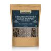 SilverMokka Black Pepper [Kali Mirch] Ground/Powder 100g | Bold, Strong, Pungent | Pure, Naturally Dried, Hand Process, No Oil Extraction |