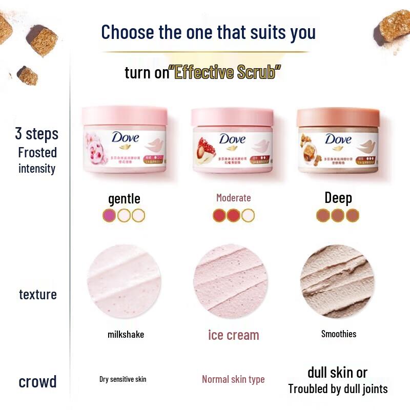 DOVE Brown Sugar & Coconut Body Scrub