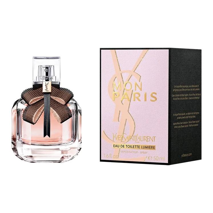

SAINT LAURENT MON PARIS Radiant Glow Women s Perfume Aquatic Floral Eau De Toilette Peony Lotus Gentle 50ml