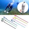 Aluminium Alloys Diving Stick Underwater Signaling Devices Diving Rod Noise Maker Lanyard Rod Tanks Knocker Enduring