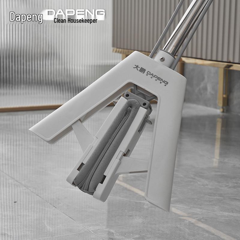 Foldable Absorbent Sponge Mop for Easy No-Hand-Wash Floor Cleaning