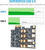 4-Port PCI-E USB 3.0 Expansion Card 2xType-A 2xType-C with Optional Additional Power for Desktop PC Add USB Ports