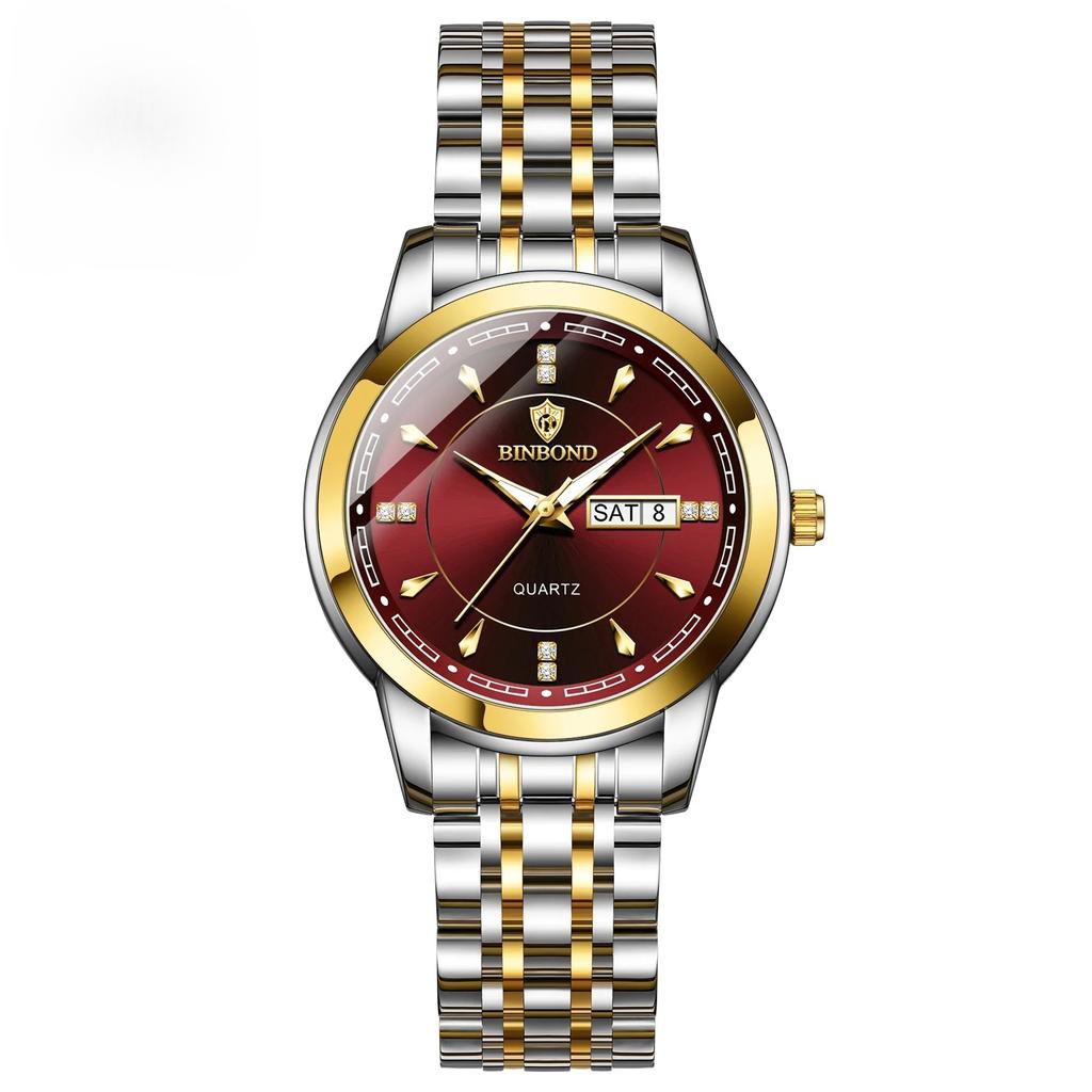 Fashion Ladies Quartz Wristwatch Luxury Stainless Steel Waterproof Women's Watch Luminous Women's Watches Original Clock