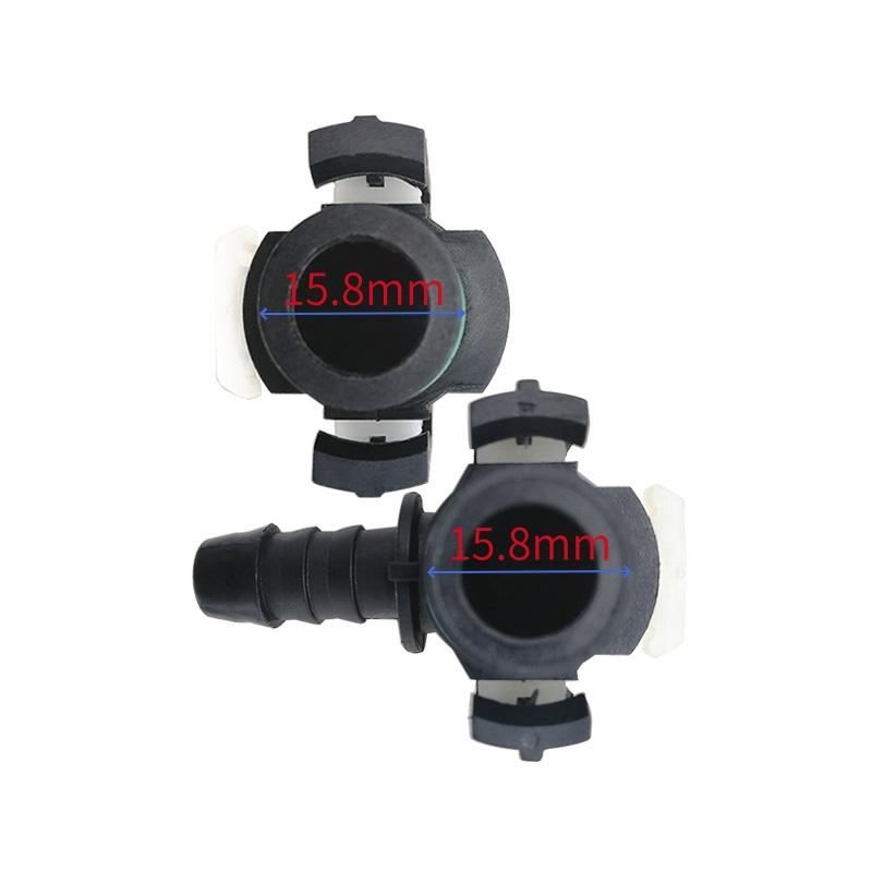 Conector rapid de înaltă calitate 16-12*1,5 din plastic pentru furtun de combustibil pentru mașină shaanqi delong EFI pentru camion mare pentru camion greu 1 set