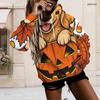 Ladies Plus Size White Drawstring Hooded Sweatshirt Long Sleeve Loose Soft Casual Leisure Street Daily Garment