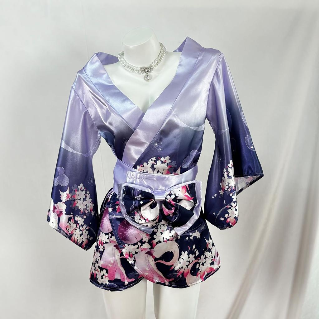Sexy Cosplay Yukata Japanese Clothes Kimono Erotic Erotic Underwear Cute Training Temptation Extreme Small Breasts Adult Cosplay Courtesan Lingerie