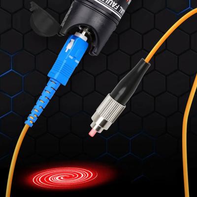 VFL Visueller Fehlerortungsgerät 60MW 60KM Ausgang Universelle FC SC ST Schnittstelle Berührungslos VFL Glasfaser-Teststift Glasfaser-Teststift