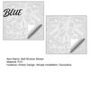 Winter Festive Glass Decoration Christmas Bell Window Sticker PVC Decals with Snowflake Bow Patterns for Xmas Party Ornaments Holiday Home