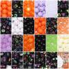 1set/box Acrylic Halloween Alloy Accessory Set DIY Necklace Bracelet Earrings Jewelry Making