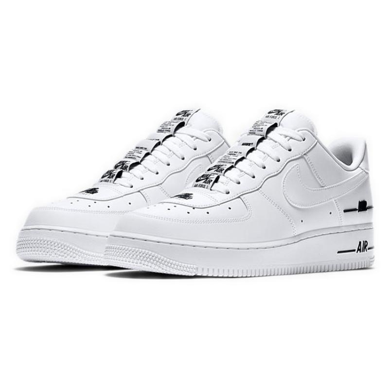 Nike Air Force 1 Low Double Air Low White Black Sneakers CJ1379-100