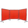 VEVOR Welding Screen with Frame, 1.8 x 1.8 m 3 Panel Welding Curtain Screens
