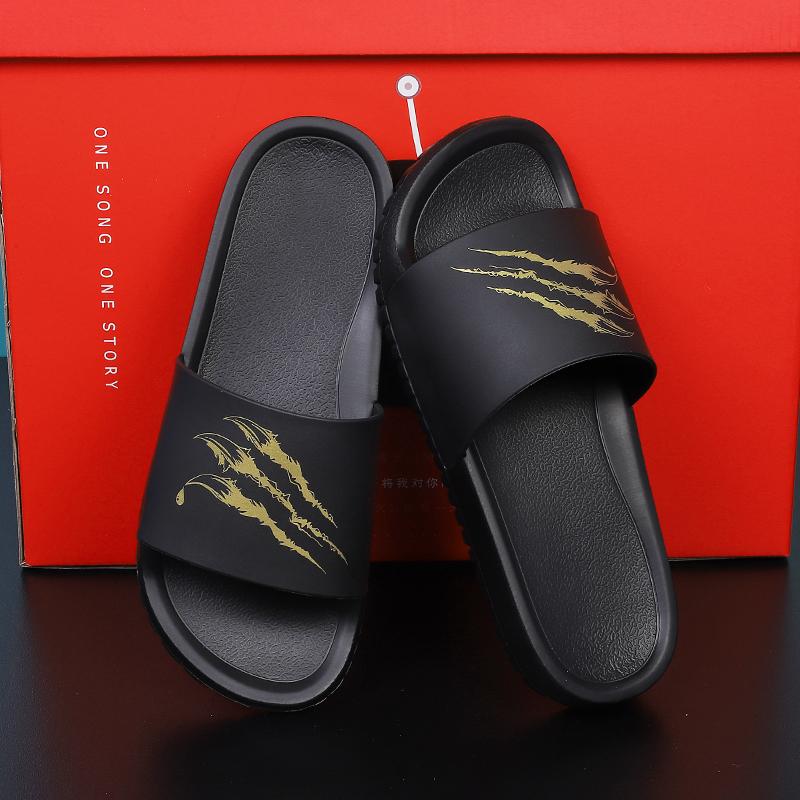 Fashion Soft Sole Non-slip Slippers Men's Slippers Indoor Outdoor Simple Sandals Summer Slippers