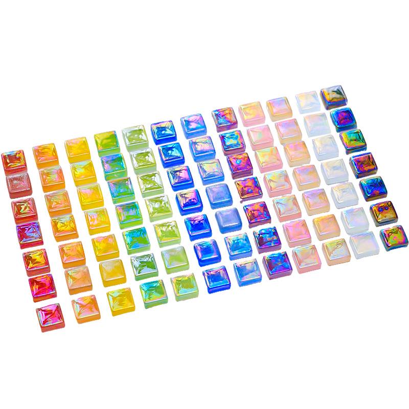 1kg Mosaic Iridescent Crystal Glass for DIY Children’s Handicrafts