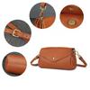 Summer Bag for Women Cowhide Envelope Bag Genuine Leather Organ Bag Crossbody Retro Small Square Bag