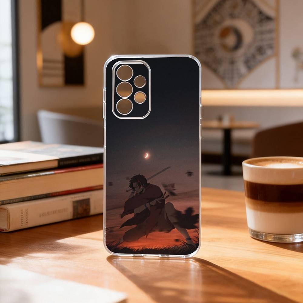 

S-Samurai Champloo Anime Phone Case For Samsung S25,S24,S21,S22,S23,S30,Ultra,S20,Plus,Fe Transparent Cover Samsung S10plus