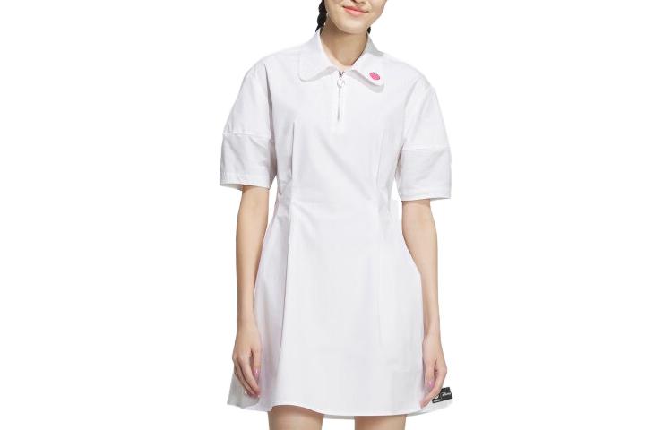 Adidas Neo x CAOMEIXIONG,LIANMINGKUAN Short Sleeved Dress Women s White IP4023 XS