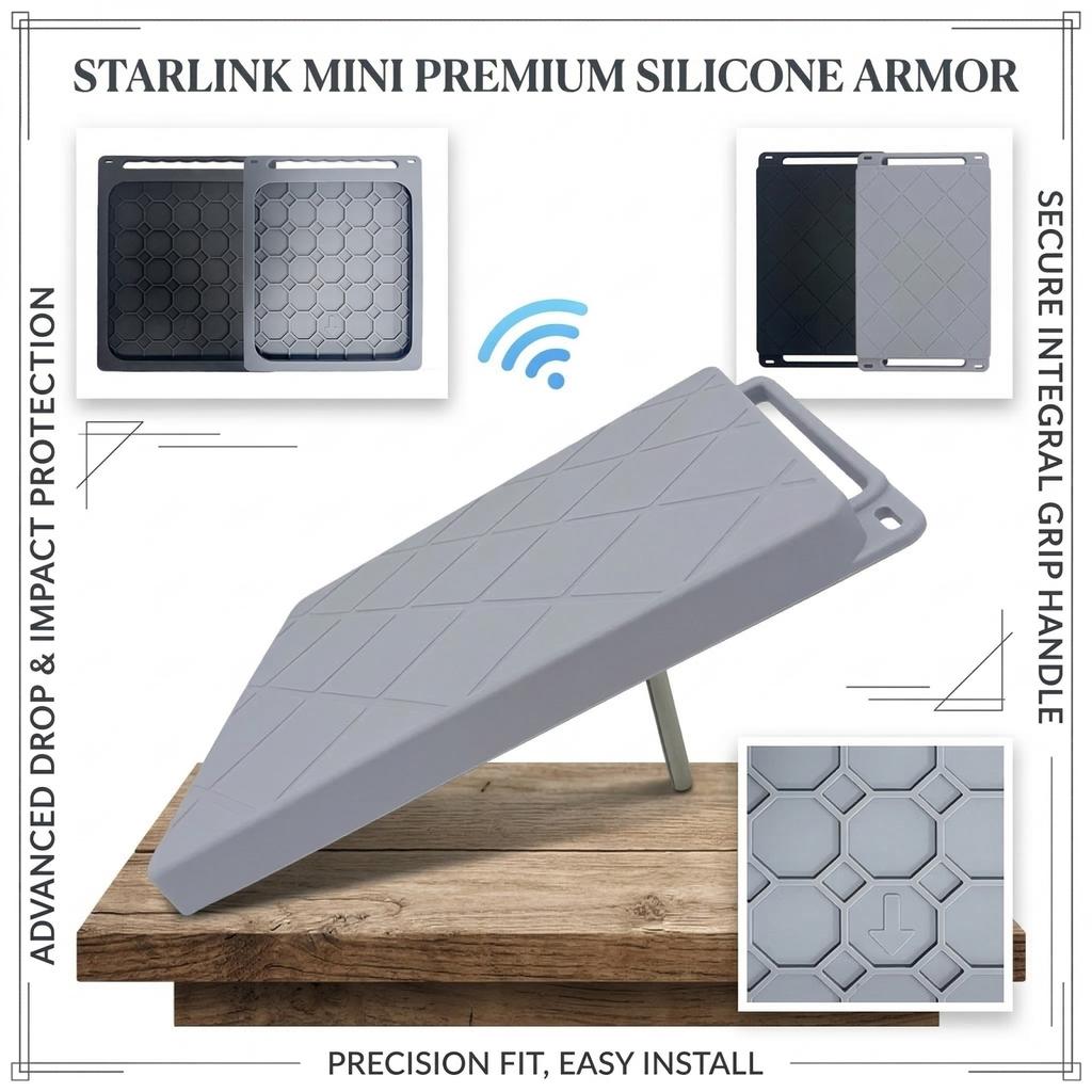 Funda Protectora, Antena Parabólica Funda Protectora de Silicona a Prueba de Golpes