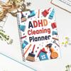 Adhd Cleaning Planner For Adults And Teens Adhd Cleaning And Organizing Planner Cleaning Schedule And Checklist Notebook List Daily Weekly Monthly