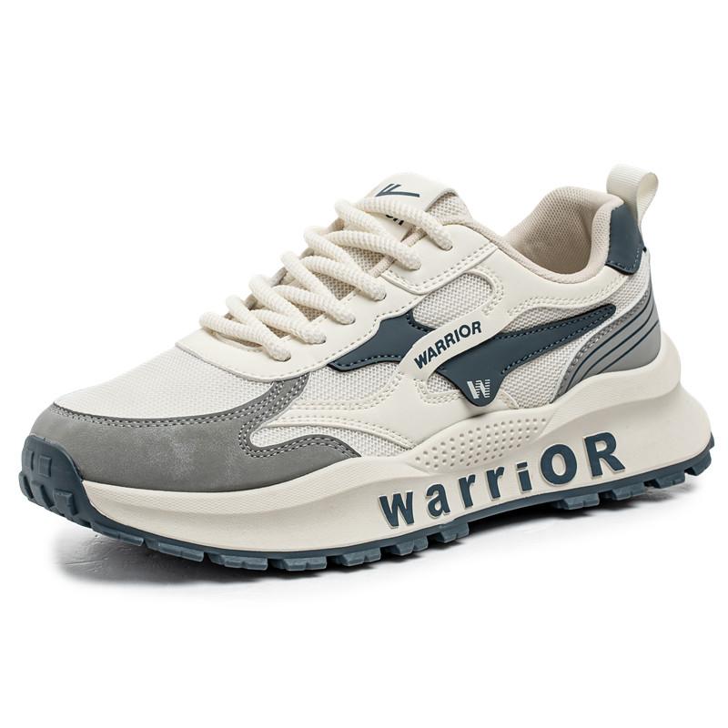 Warrior Casual Commuting Fashion Simple Trendy Versatile Non-Slip Wear-Resistant Breathable Low-Top Lifestyle Shoes Men Sneaker WXY(S)-4785N02