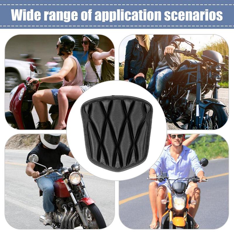 Seat Cushion For Motorcycle Soft Motorbike Pad 3D Comfortable Breathable Cover Cushion Soft Sitting Support For Men Women Adults