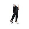 Anta Nine-Point Breathable Knitted Sports Pants Men Bottoms Basic-Black 152337308-2