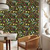 Ladybugs Wallpaper Olive and Yellow for Living Room and Bedroom 50x1000