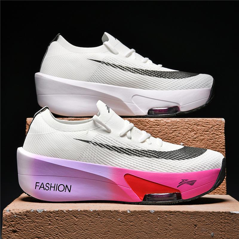 

2025 new summer breathable professional running shoes men s single net youth student training body test shoes sports shoes 45